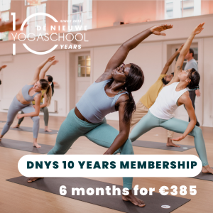 DNYS 10 YEARS - Membership 6 months for €385,-