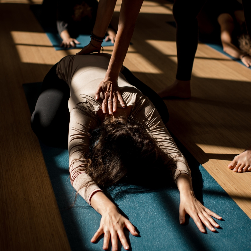 Restorative Yoga De Nieuwe Yogaschool Amsterdam online and in-studio