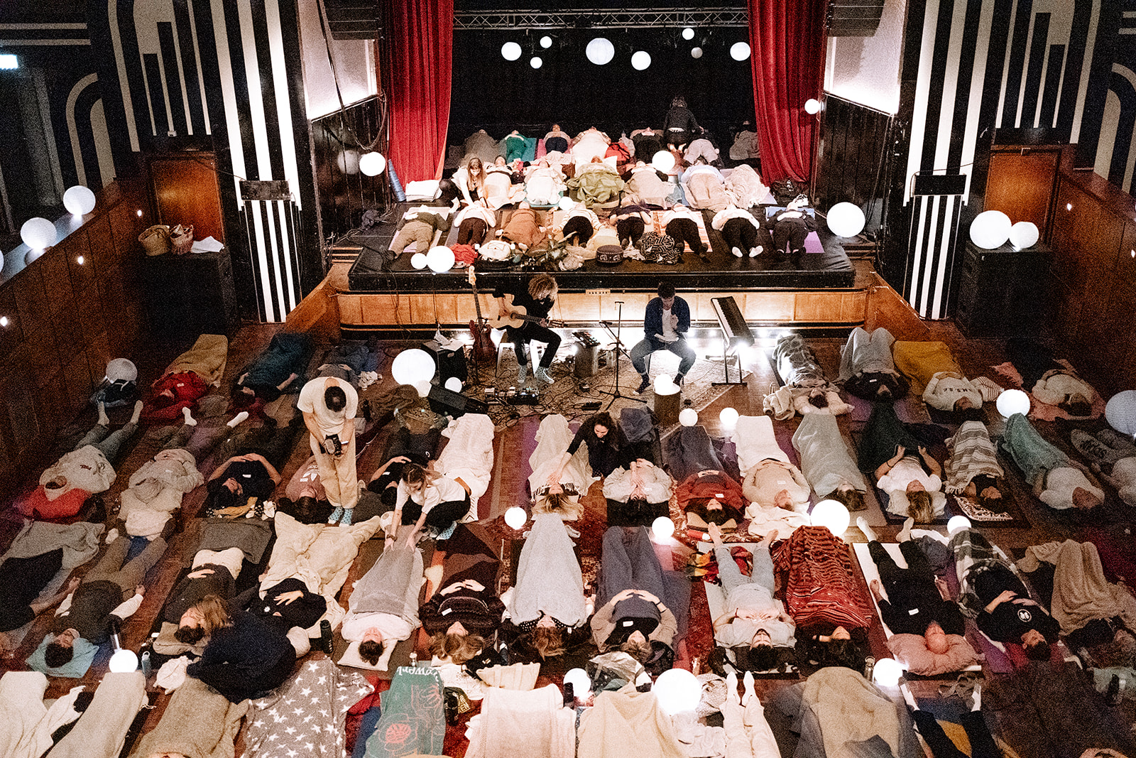 ademconcert setting bij Jimmy's Jam