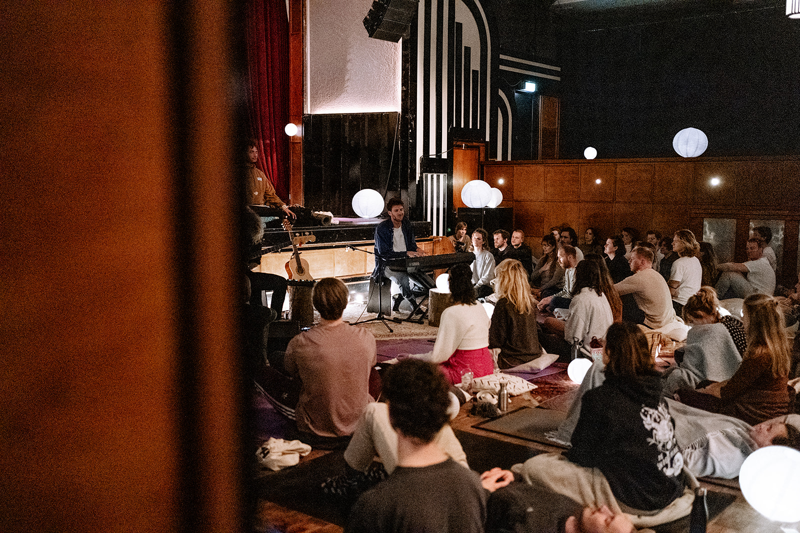 ademconcert setting bij Jimmy's Jam