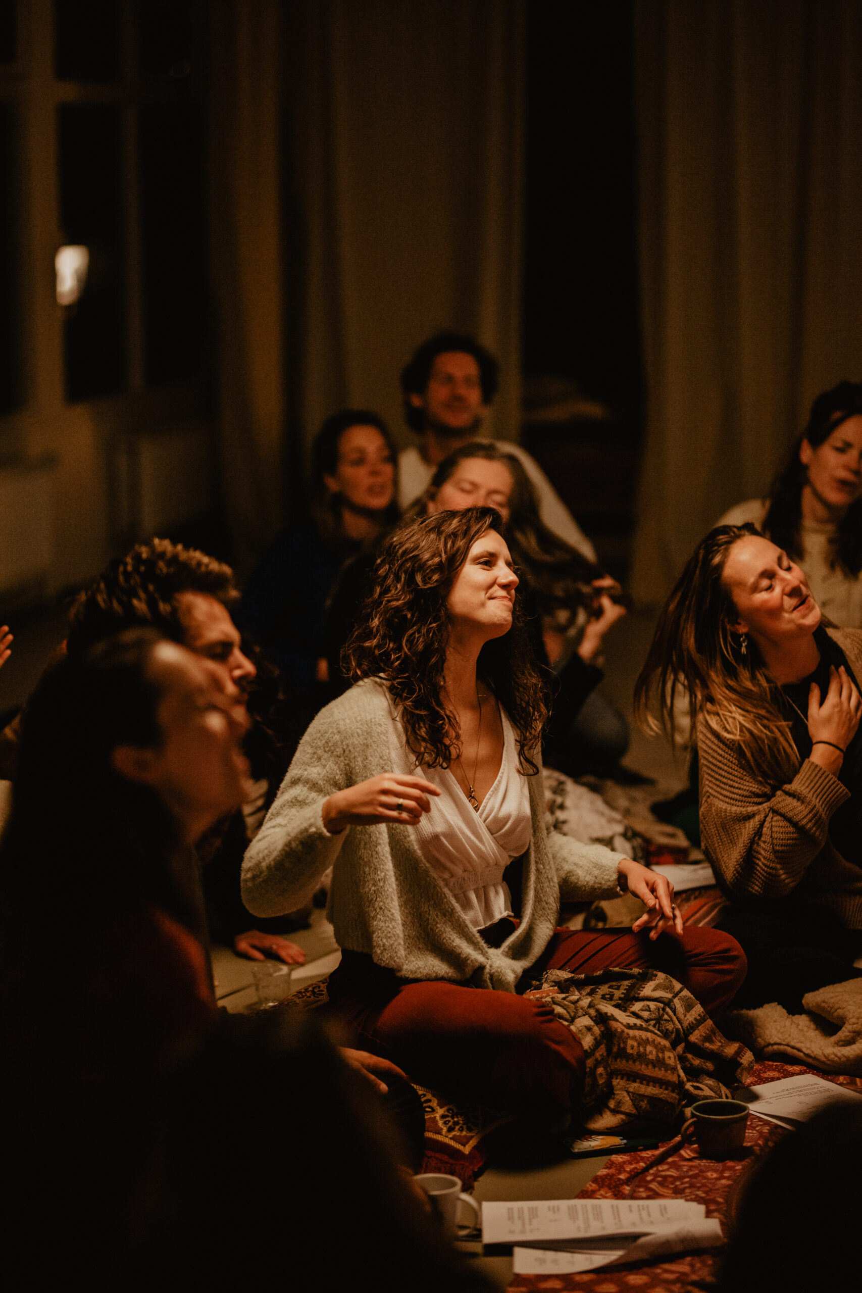 Singing Circle with Elias Widukind and Lian Priemus, DNYS, Amsterdam, De nieuwe yogaschool