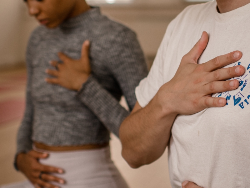 Stressmanagement tools leren als teambuilding activiteit bij De Nieuwe Yogaschool